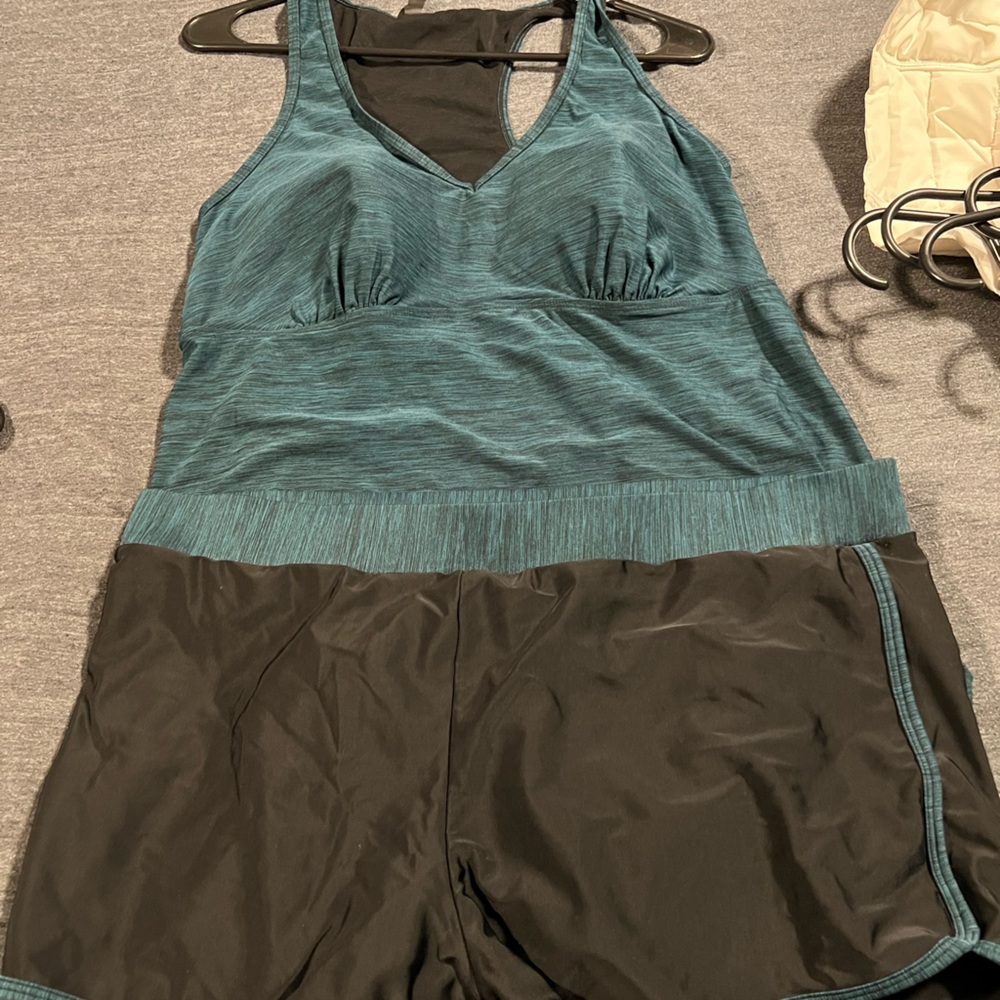 Racerback Tankini Set Torrid Size 2
